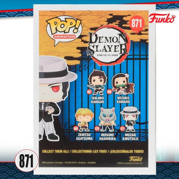 Funko Pop! Animation Demon Slayer - Muzan Kibutsuji (871) Vinyl-Figur 9 cm