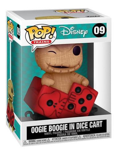 Funko Pop The Nightmare Before Christmas Disney – Oogie Boogie im Würfelwagen (09)