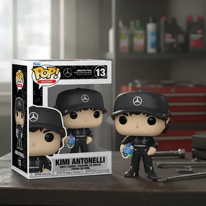 Funko Pop! Racing Formel 1 – (13) Andrea Kimi Antonelli F1 Team AMG 9 cm