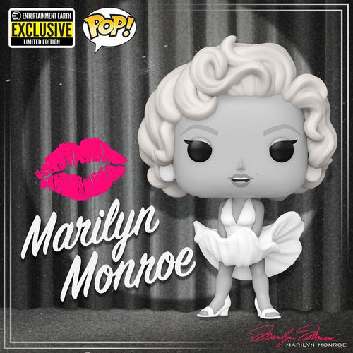 Funko Pop! Icons - Marilyn Monroe 24 S.E. Marilyn Black E White Limited Edition