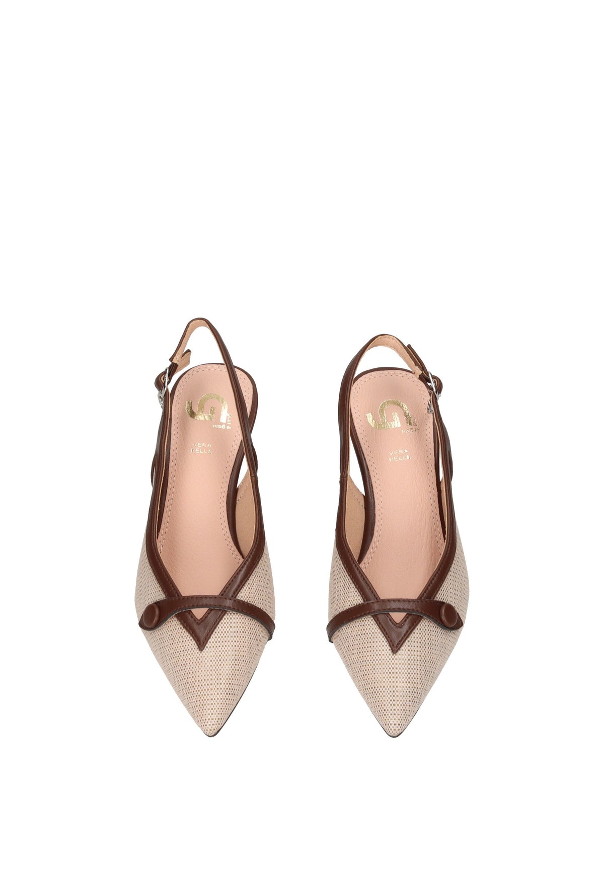 GP988 Decollete aperto dietro GOLD&GOLD