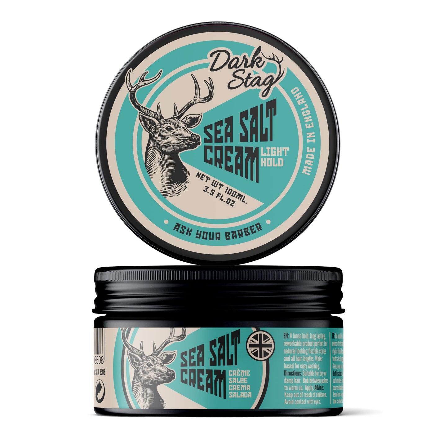 Dark Stag Sea Salt Cream - Salzcreme Für Leicht Festigenden Halt 100 ml