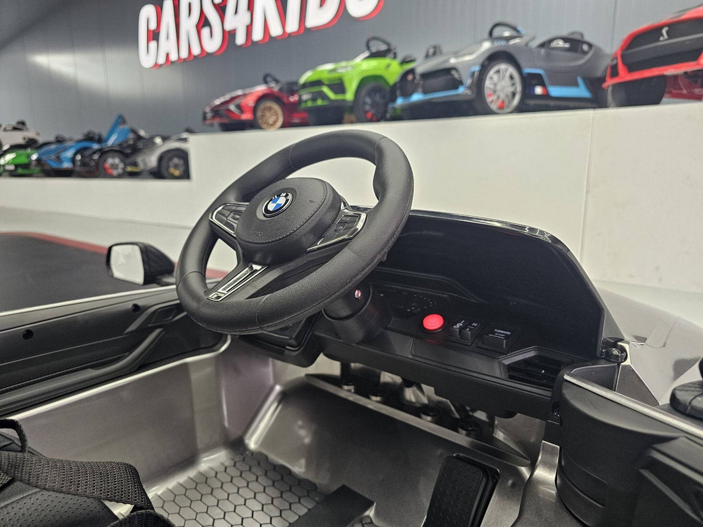 Kinder Elektroauto BMW M4 12 V – Grau Metallic