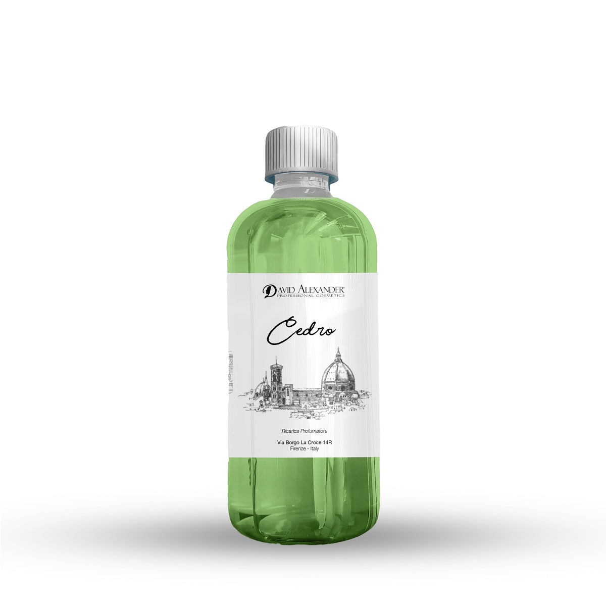 David Alexander Professional Cosmetics Cedarwood Perfume Refill 500 ml – Woody Elegance