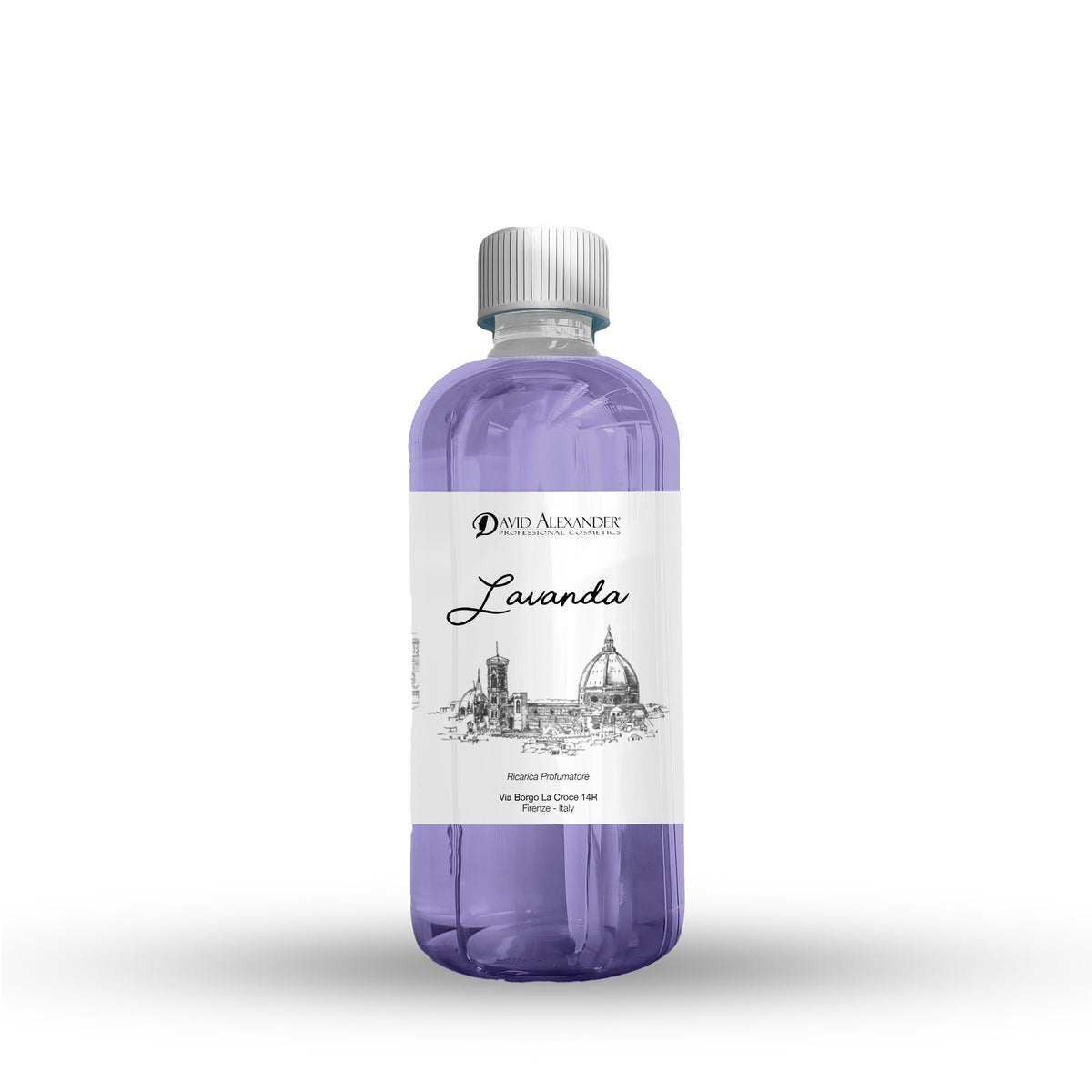 David Alexander Professional Cosmetics Lavender Perfume Refill 500 ml – Floral, Relaxing, Artisan