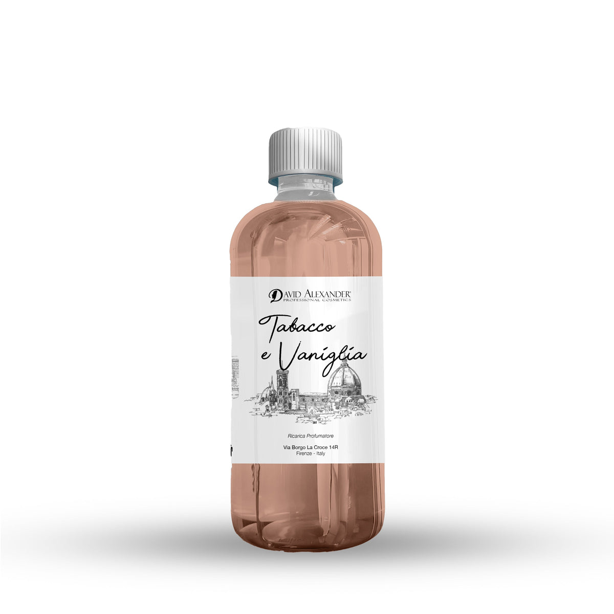 David Alexander Professional Cosmetics Tobacco and Vanilla Perfume Diffuser Refill 500 ml – Warm and Refined