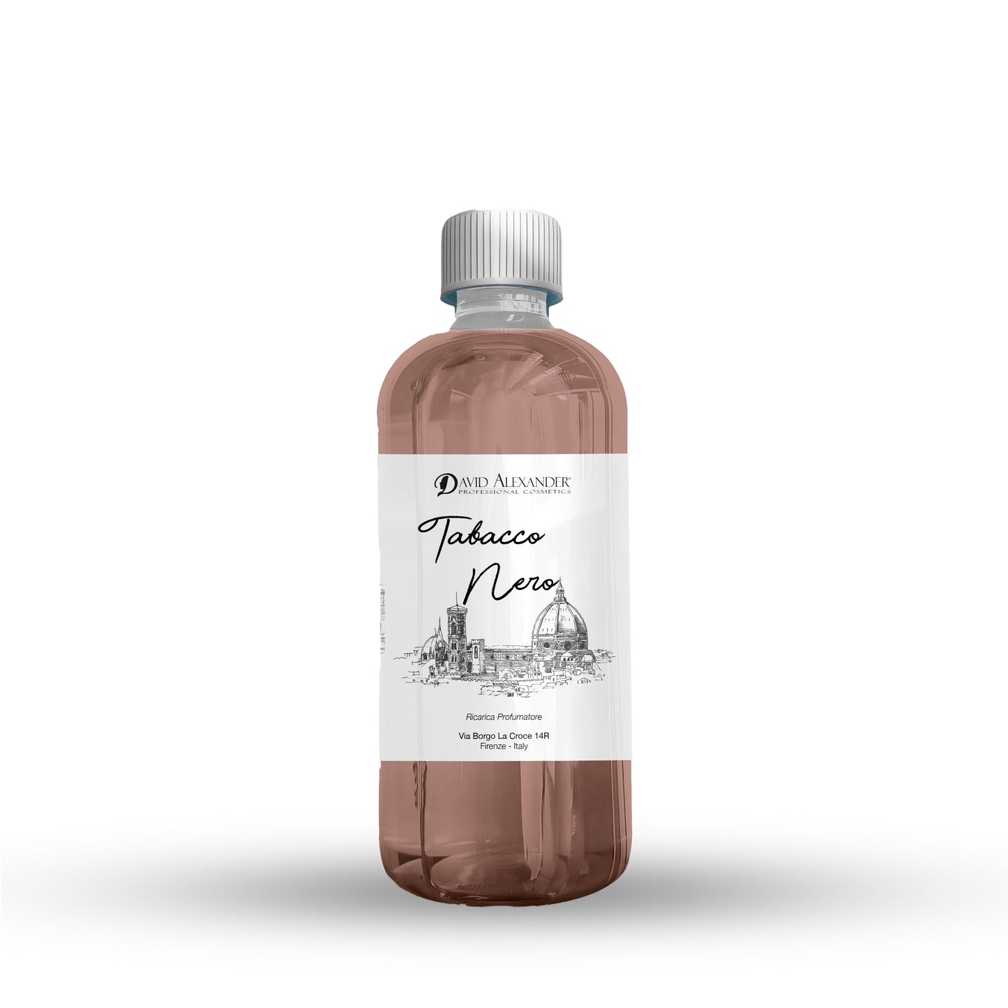 David Alexander Professional Cosmetics  Ricarica Profumatore Tabacco Nero 500 ml – Intenso e Maschile