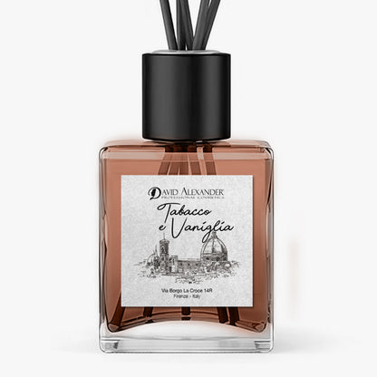 David Alexander Professional Cosmetics Tobacco & Vanilla Room Fragrance – Warm, Enveloping, Elegant