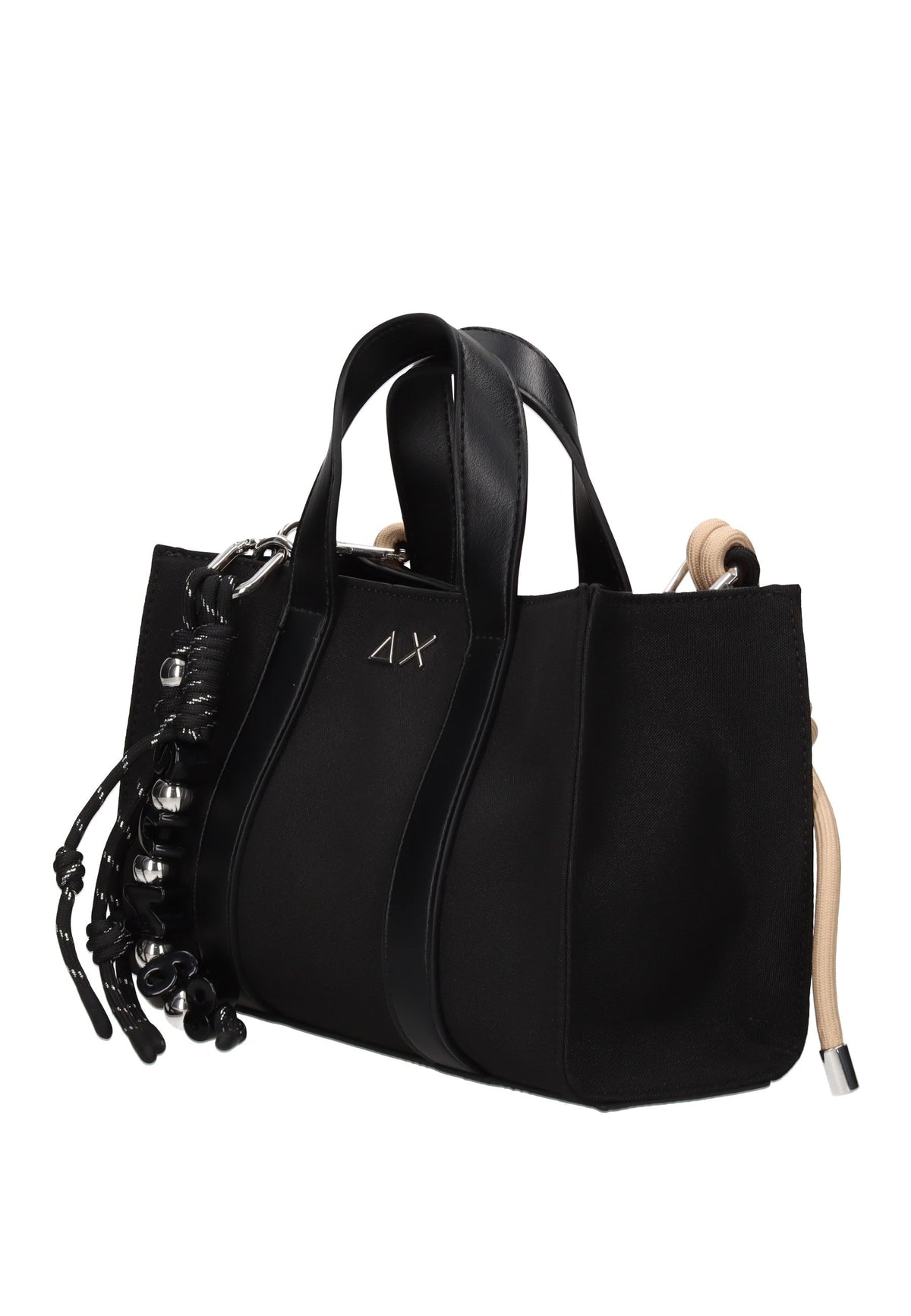 Mini Bag SUN68 Everyday in Tessuto – Borsa a Mano Quotidiana con Charm