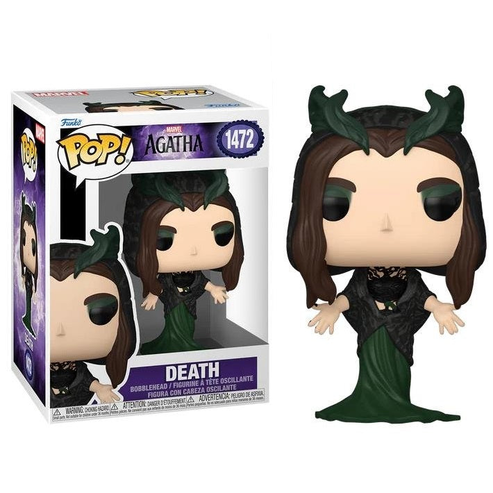Funko Pop! Marvel Agatha All Along – (1472) Death Figur Vinyl „Tod“ 9Cm