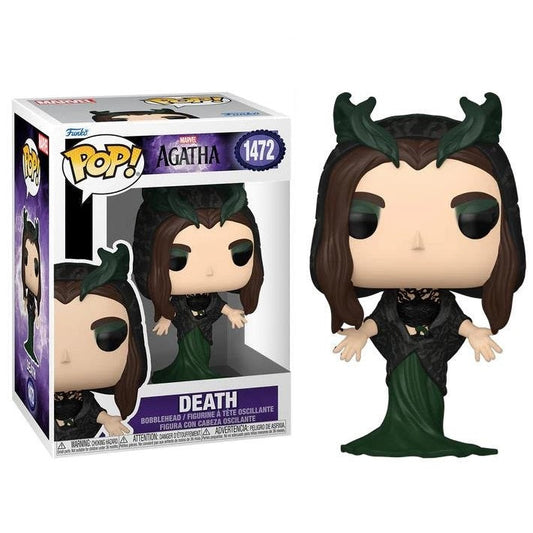 Funko Pop ! Marvel Agatha All Along - (1472) Death Figure Vinyl "Morte" 9Cm