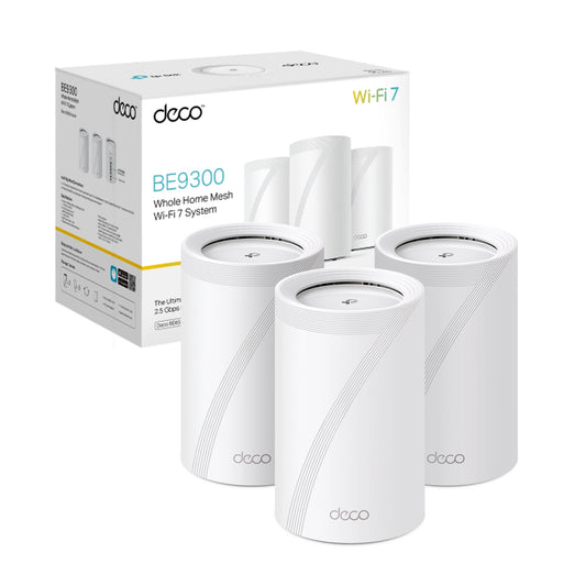 Deco BE65 Sistema Mesh Wi-Fi 7 BE9300Mbps, 3pz