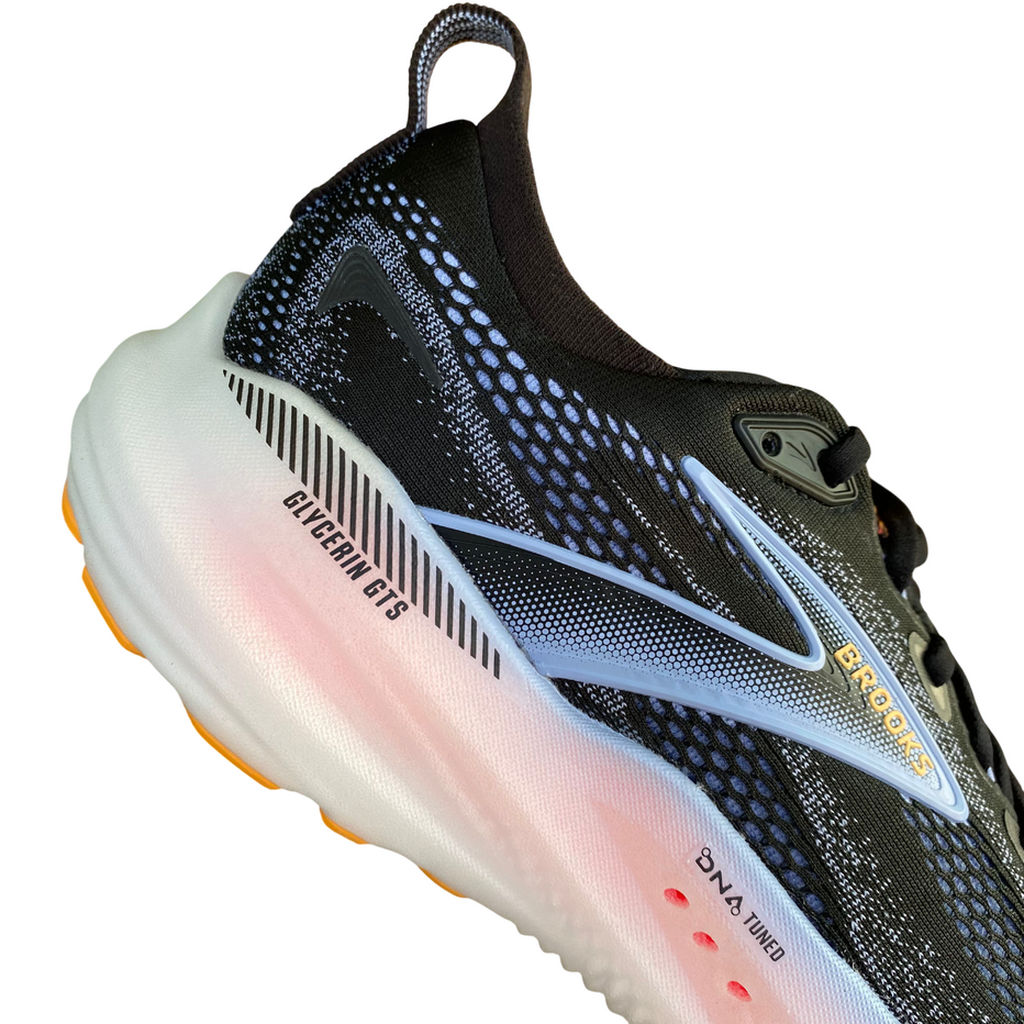 Brooks Glycerin GTS 22 Scarpa Running Donna Nera Blu - 120435088 1B 088