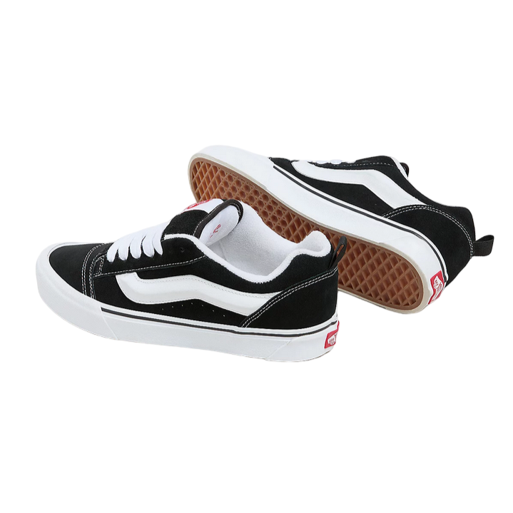 Vans Knu Skool VN0009QC6BT1 Nero Bianco | Sneakers Retrò Anni '90 Uomo Donna