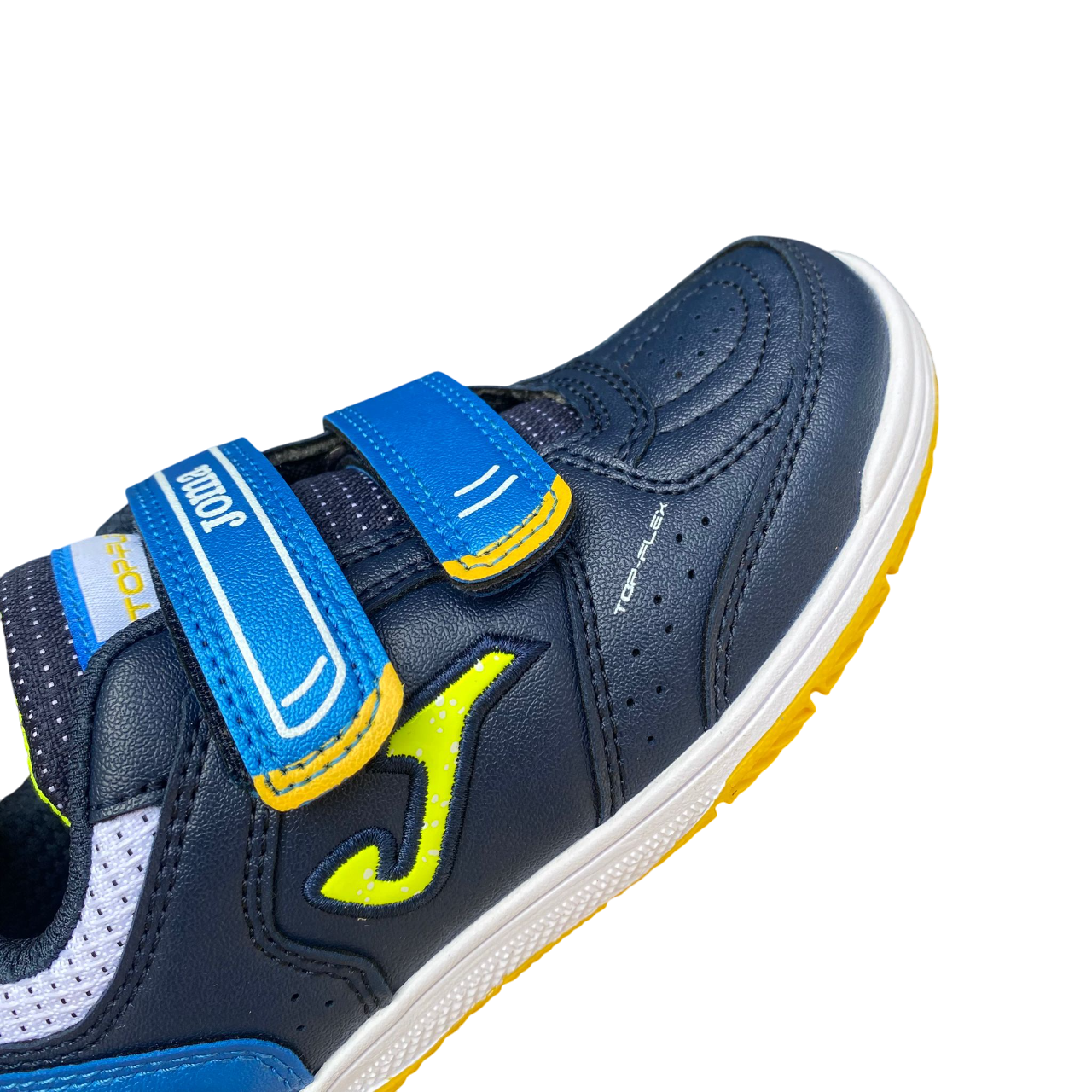 Joma Top Flex 2503: Scarpe Calcetto Indoor Junior - JOM2503TF blu