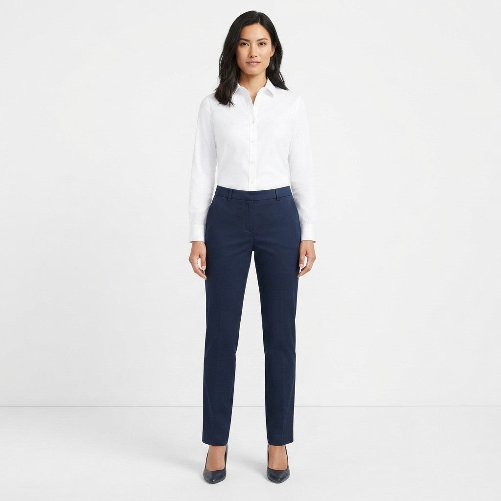 Bomboogie pantalone casual da donna PWMOONCSA6 20 blu