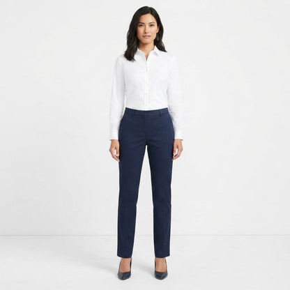 Bomboogie pantalone casual da donna PWMOONCSA6 20 blu