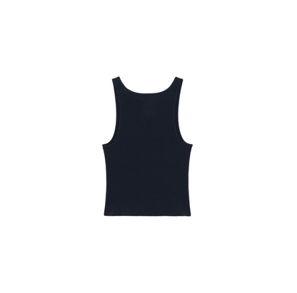Dickies Canotta da donna a costine Yorktown DK0A4YRSDNX1 blu scuro