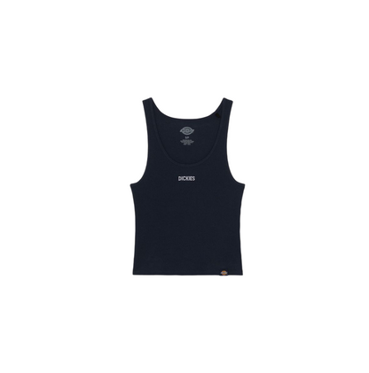 Dickies Canotta da donna a costine Yorktown DK0A4YRSDNX1 blu scuro