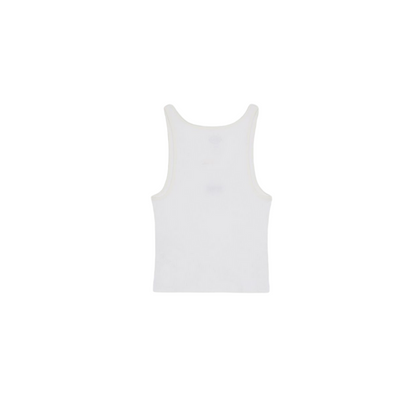 Dickies Canotta da donna a costine Yorktown DK0A4YRSWHX1 bianco