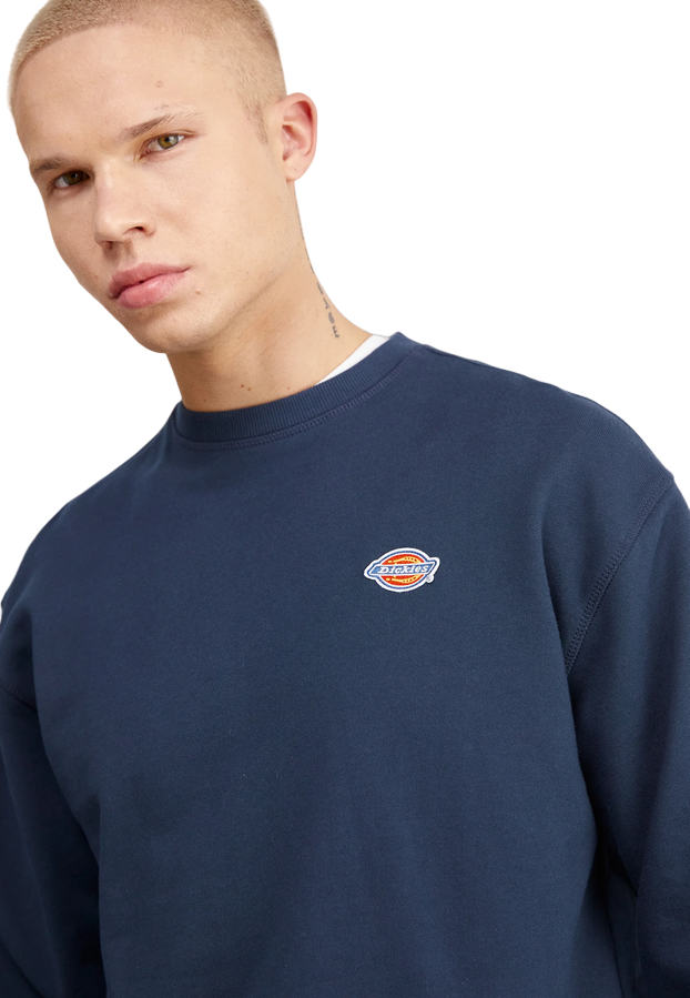 Dickies Felpa girocollo da uomo Millersburg DK0A4YLZDNX1 blu