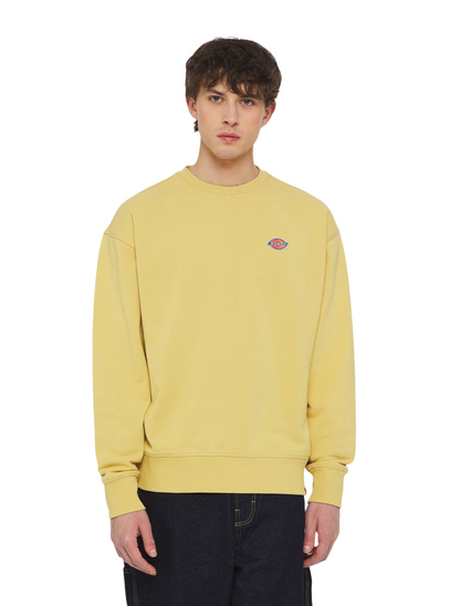 Dickies Felpa girocollo da uomo Millersburg DK0A4YLZH131 giallo