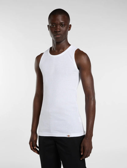 Dickies 3-Pack Canotta Uomo Amsterdam DK0A4ZB2WHX1 Bianco | S-2XL