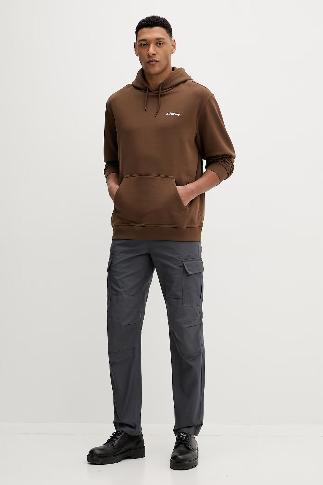 Dickies Felpa con cappuccio Loretto da uomo DK0A889X0TB1 Marrone