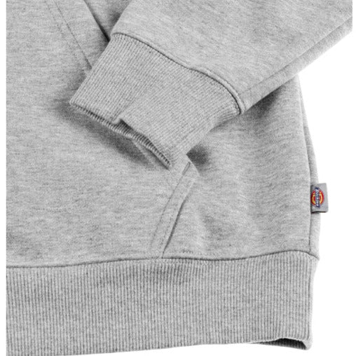 Dickies Felpa uomo con cappuccio e zip Oakpart DK0A4XD3HG01 grigio