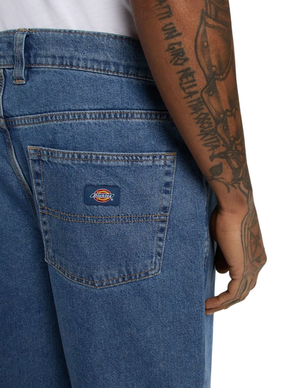 Dickies Jeans Thomasville Uomo Relaxed DK0A4XYKCLB blu classico