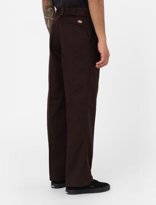 Dickies Pantalone Work Original Fit 874 Dark Brown - Uomo
