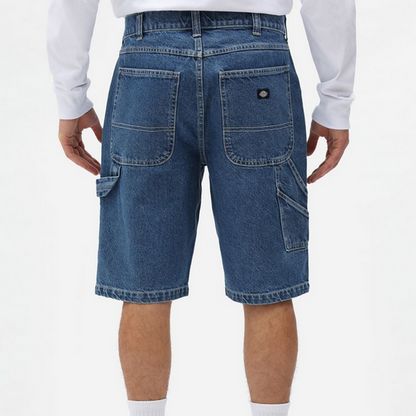 Dickies Bermuda Jeans Uomo Garyville DK0A4XCK1 Classic Blue