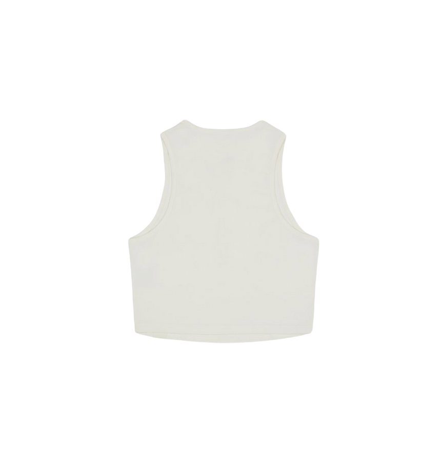 Dickies canotta da donna in cotone elasticizzato Powers DK0A4Y8DWHX1 bianco