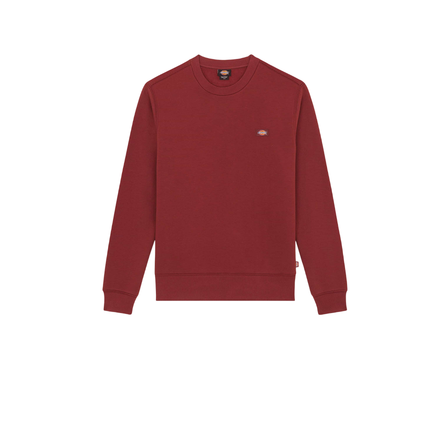 Dickies felpa girocollo da adulto Oakport bordeaux DK0A4XCEL161