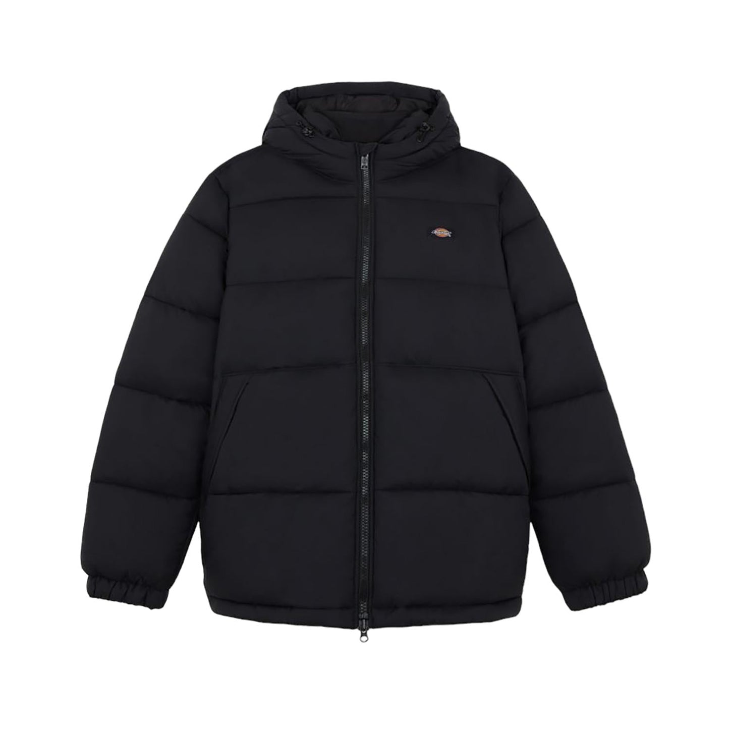 Dickies Piumino Waldenburg Uomo DK0A4YEYBLK Nero | Giacca Cappuccio Idrorepellente