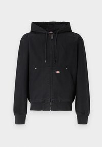 Dickies giubbino bomber in canvas da uomo con cappuccio Unlined DK0A88JZBLK1 nero