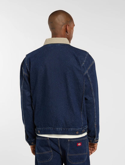 Dickies Giubbino in Jeans da Uomo Painter DK0A88EG0DD1 Blu