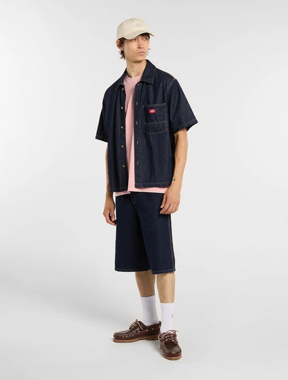 Dickies pantaloncino jeans da uomo 958 13-Inch loose DK0A88JPRIN1 blu
