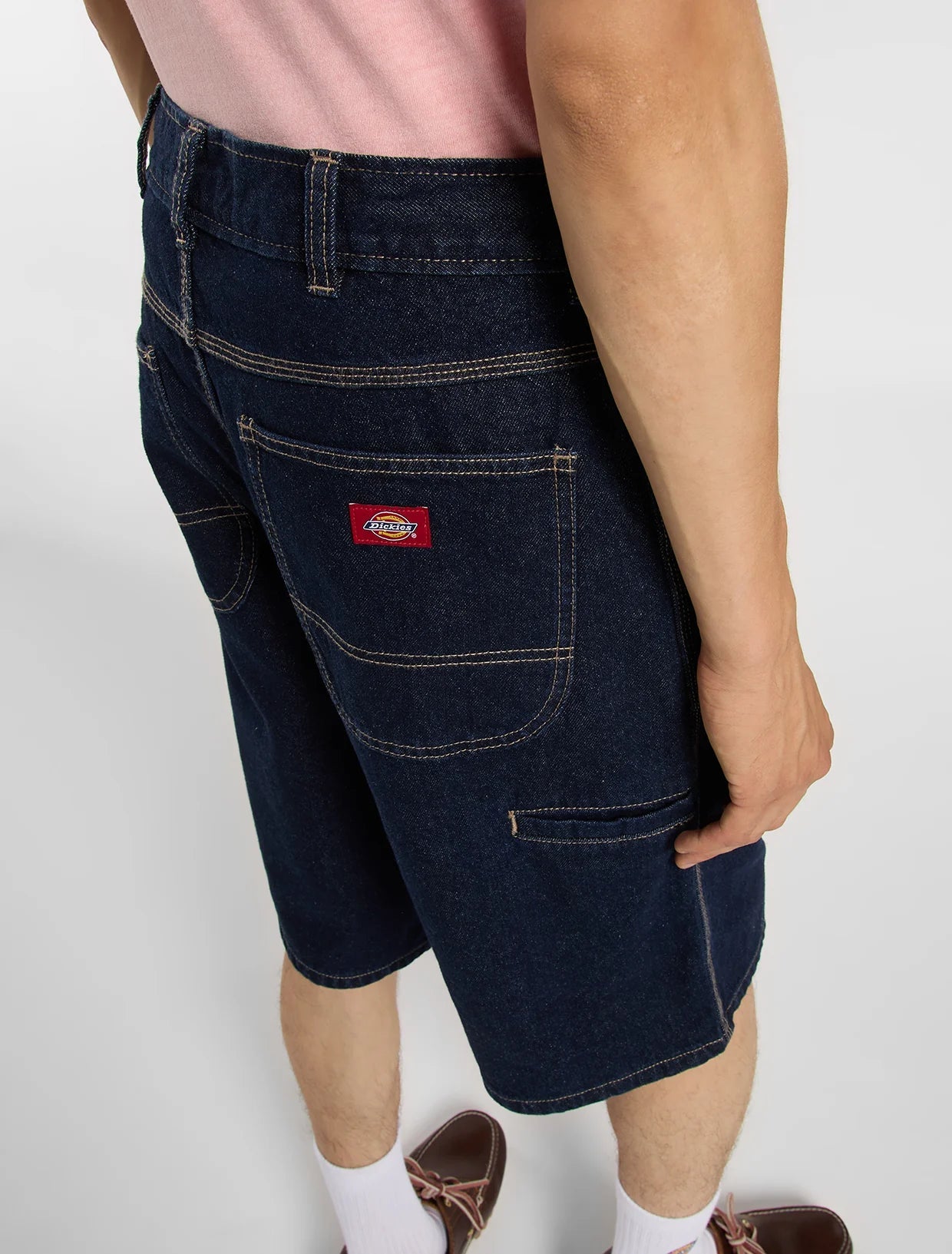 Dickies pantaloncino jeans da uomo 958 13-Inch loose DK0A88JPRIN1 blu