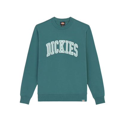 Dickies felpa girocollo da uomo Aitkin DK0A4XABJ951 verde salvia