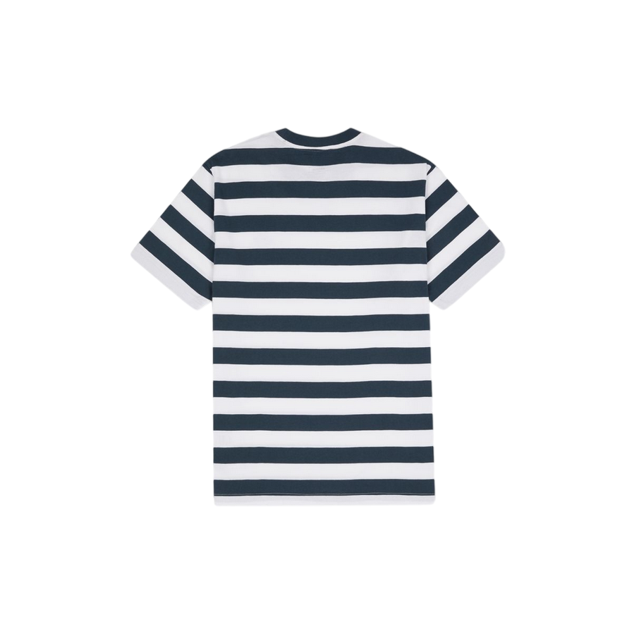 Dickies Men's Rivergrove Striped Short Sleeve Shirt DK0A4Y8YAF01 Blue