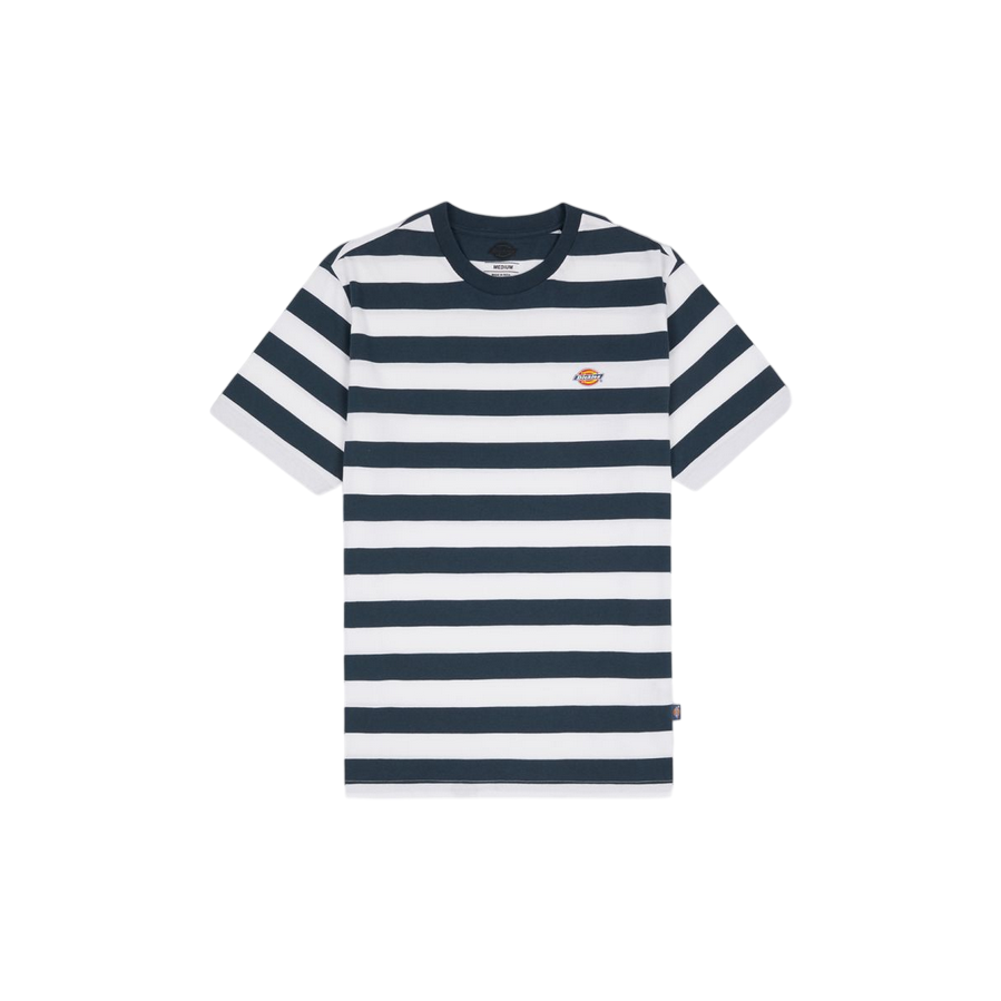 Dickies Men's Rivergrove Striped Short Sleeve Shirt DK0A4Y8YAF01 Blue