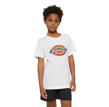 Dickies maglietta manica corta da ragazzi Icon Logo DK0KSR270WH1 bianco