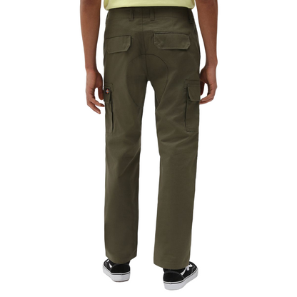 Dickies pantalone da uomo con tascone Millerville DK0A4XDUMGR1 militare