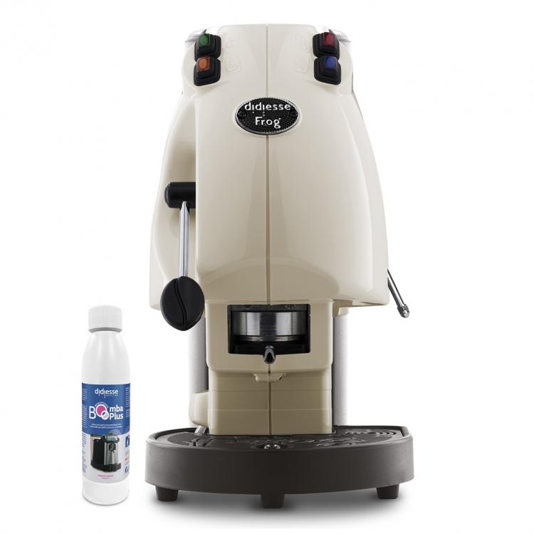 DIDIESSE FROG REVOLUTION VAPOR KAFFEEMASCHINE PADS +ENTKALKER ELFENBEIN