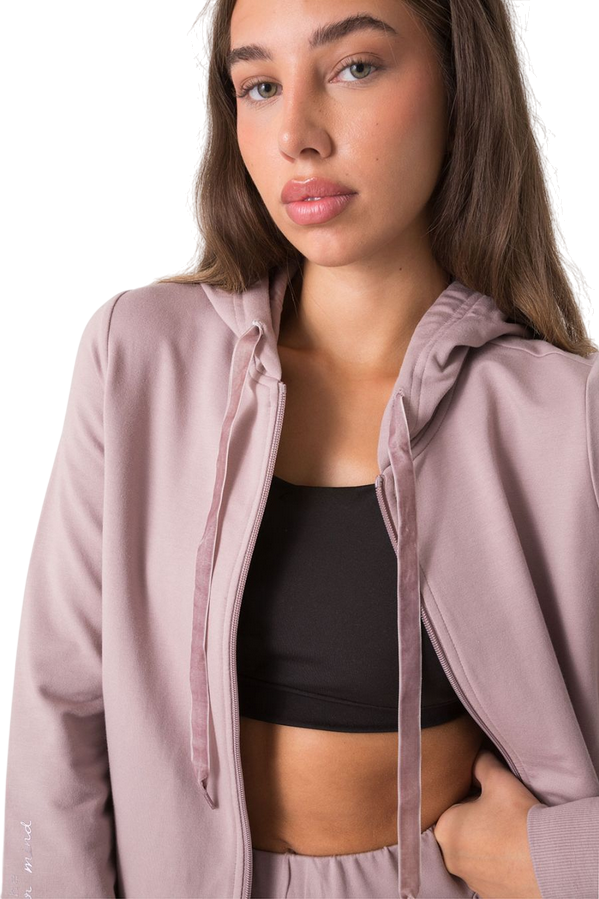Dimensione Danza Giacca Full Zip Donna 39D180D90_VV00 Malva – Comfort Sportivo