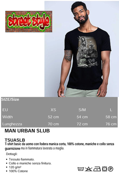 Dirty Money Tattoo Skull | T-shirt Uomo Cotone