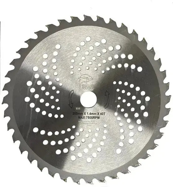 Disco shark 40t tct 255x2,0 f.25,4