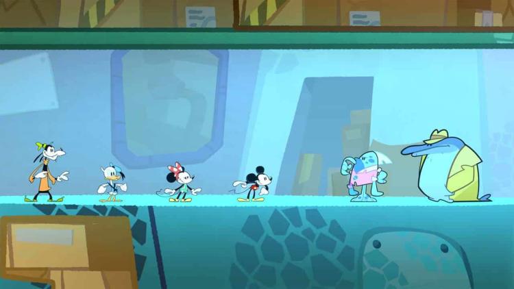 Disney Illusion Island mit Micky & Freunden PS5 Spiel Ita Eu Playstation 5