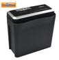 Nikoffice Paper Shredder 5-Sheet A4 Shredder 8.5L Basket Shreds PC Sheets